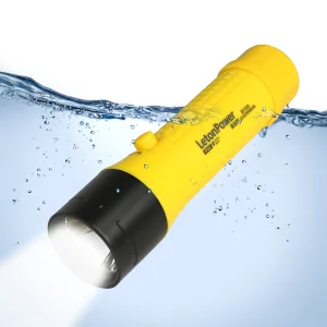 Underwater Diving Torch Light (Yellow) - Image 1
